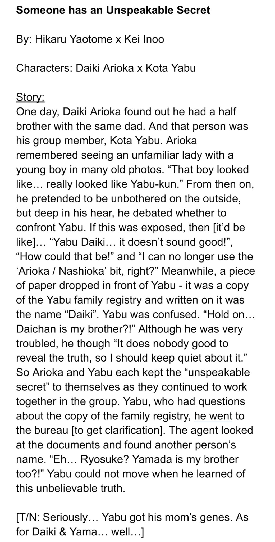 Yabu on X:  / X