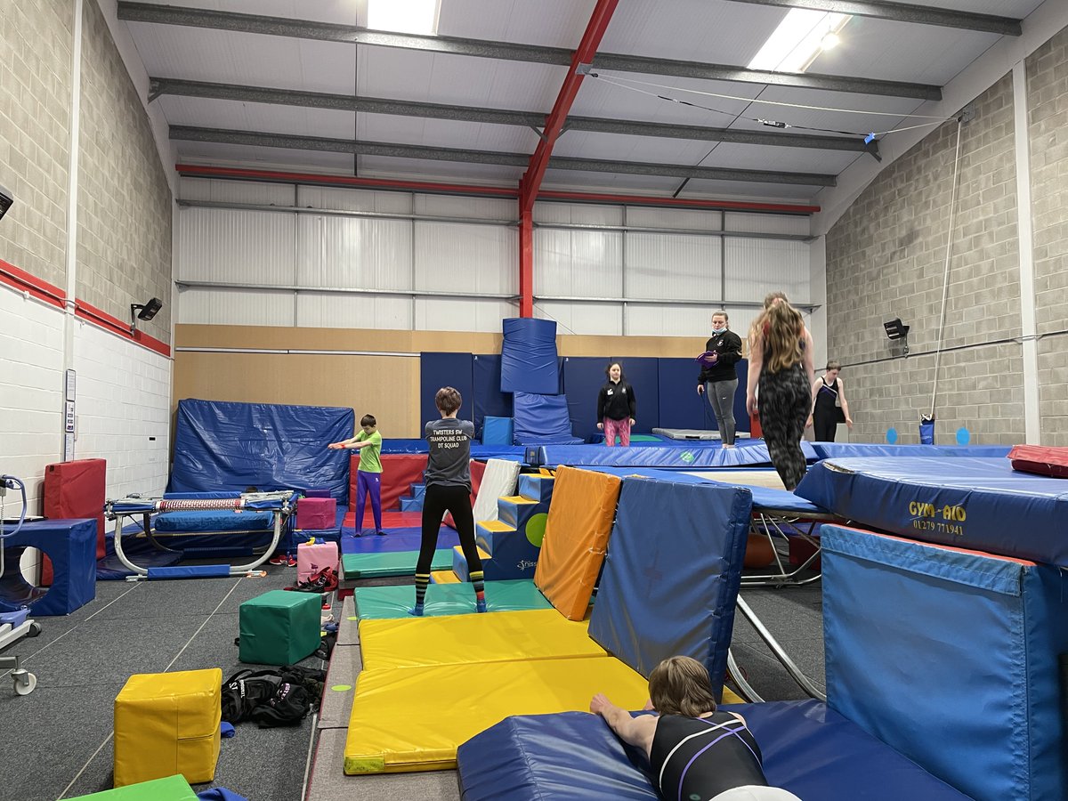 twisterssw's tweet photo. Lots of hard work and fun in todays first DT squad of the year. Some great form work, some new skills achieved and a quick workout on the rebounders. Well done everyone. #teamTwisters #disability #trampolining #DTsquad https://t.co/qZRQEw1BsM