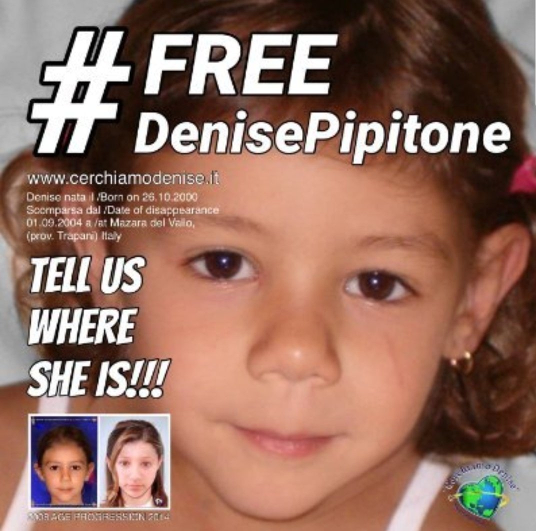 Sara96718287's tweet photo. #lapacchiaefinita #DenisePipitone #forzaanonimo RIDATECI DENISE ADESSO!!! https://t.co/lc5qiYtQen