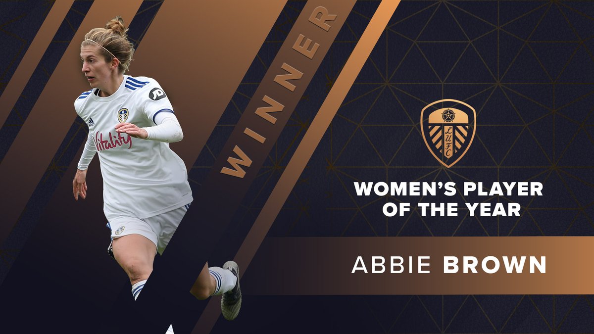 LUFC's tweet photo. 🏆 Congratulations to Abbie Brown who has been named the #LUFC Women's Player of the Year https://t.co/JPiO2Vy9bp