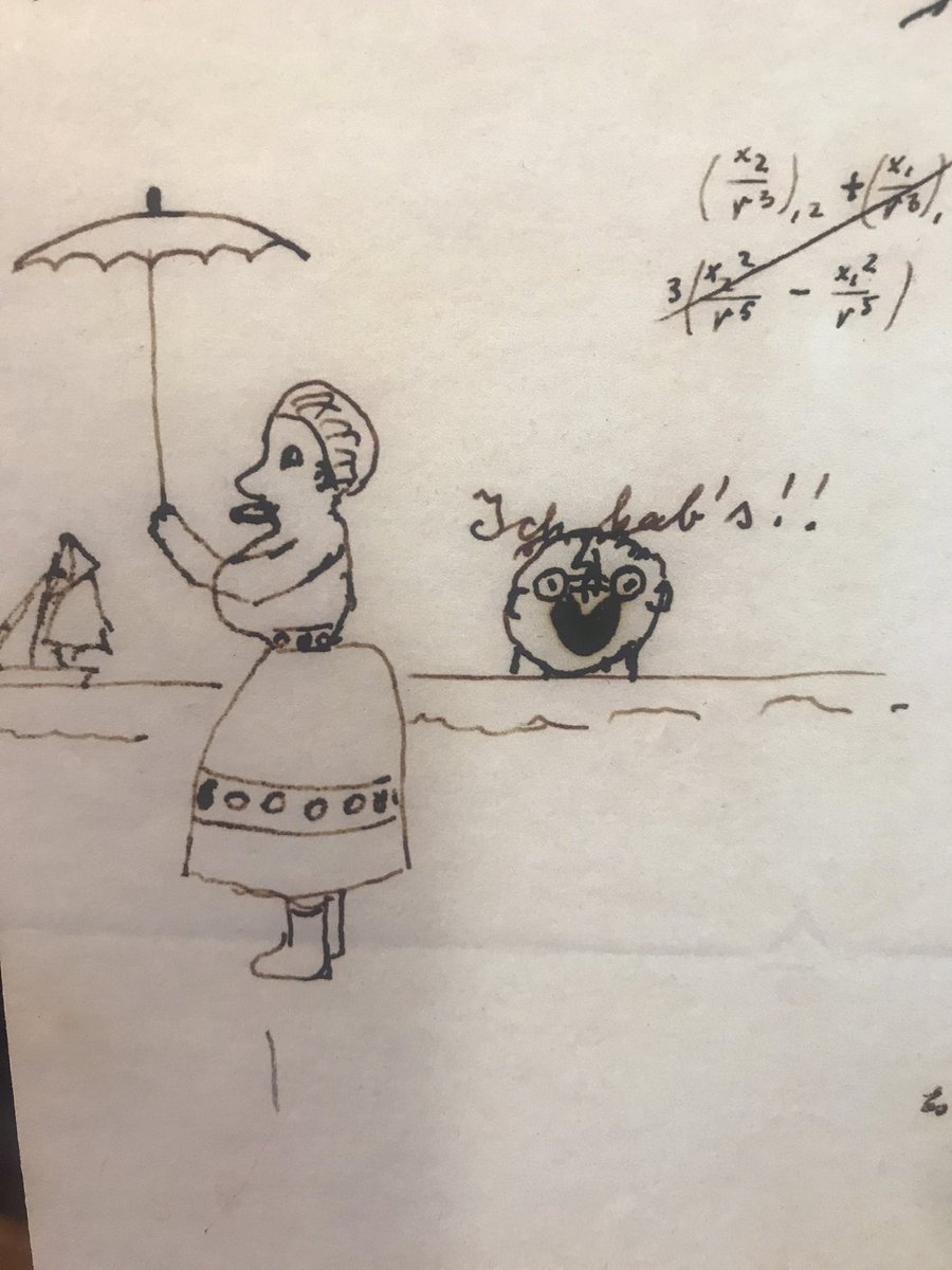 RT @DanGutmanBooks: A rare doodle by Albert Einstein... https://t.co/KroRxLWRfr