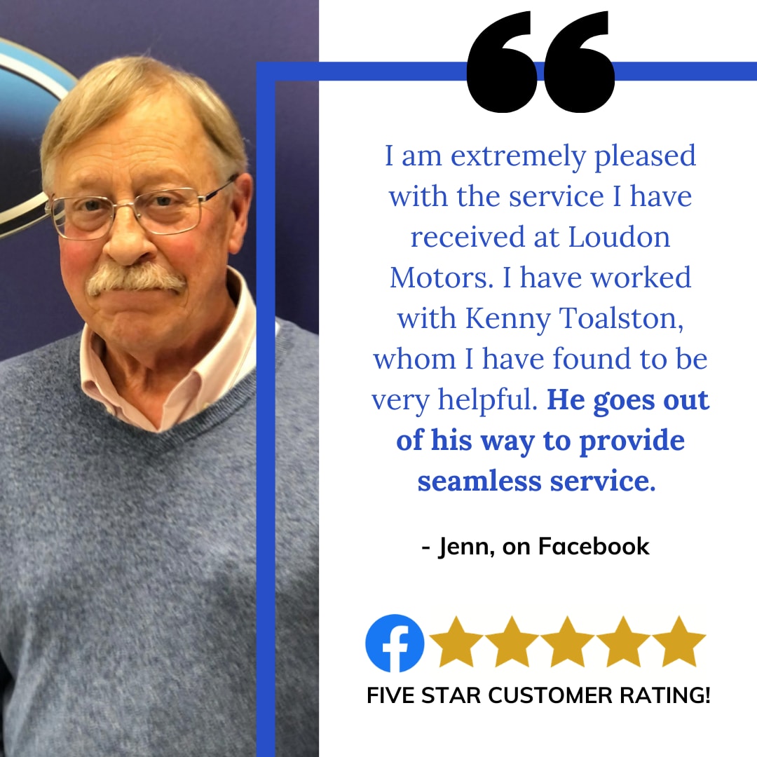 LoudonFord's tweet photo. Thank you Jenn for the kind words and the 5 stars! ⭐🚘👌 Looking for seamless service in your car buying experience? #CallKen https://t.co/k0wJfQU8IV
