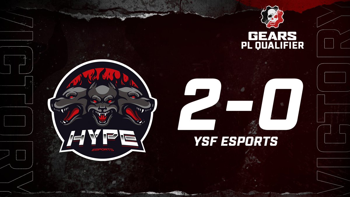 .<a href="/HypeEsports9/">Hype E-sports</a> advances to the final round of qualification with a 2-0 over <a href="/YSFesports/">YSFesports</a>!

They will place Outcast!

🖥️ - live.gearsofwar.com #GearsEsports