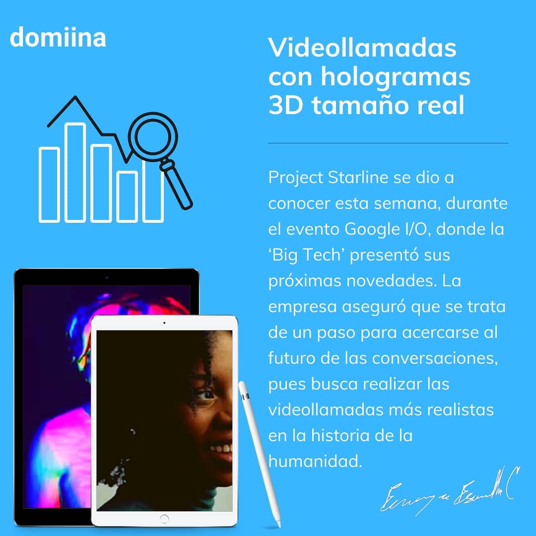 EnriqueEscami's tweet image. ¡Increíble! Parece de película🎥
Google indicó que Project Starline se compone de un hardware compuesto por múltiples cámaras, sensores y una pantalla o marco. Por supuesto, también incluirá un revolucionario software inteligente.
#projectstarline #videollamadas #hologramas