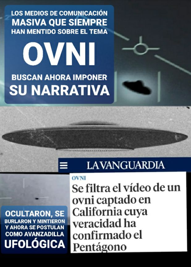 NatxoMadariaga's tweet photo. ▶️Tras la difamación de numerosos medios de comunicación sobre el tema OVNI, ahora deberán rectificar. El Pentágono ha dado como veraz un vídeo grabado en California. 🤔🛸 @navedelmisterio @carmenporter_ #OVNI #UFOs #PoderMilenario https://t.co/mY9azgARAT