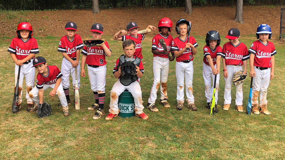 SSYS 7U Storm, lead by coaches Chad Adams and Colan Wheat, played their first ever tournament this weekend beating top team Canton. Congrats boys!