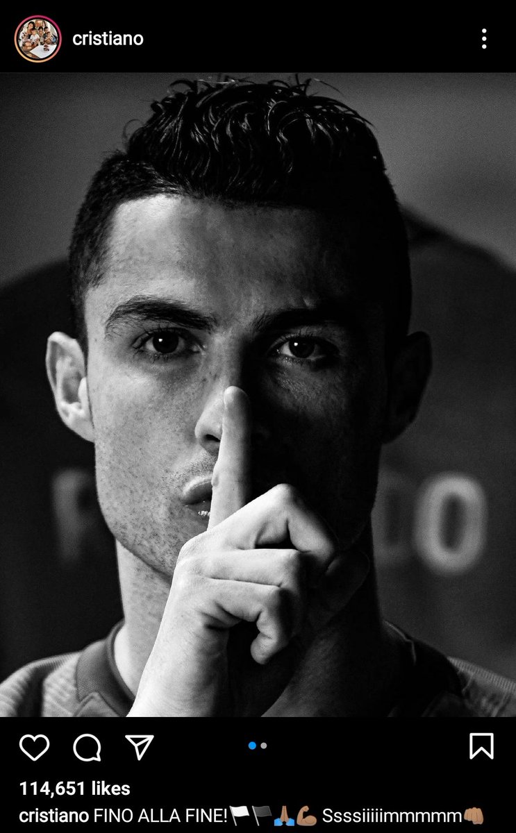 The CR7 Timeline. on Twitter: "🚨❗ Cristiano Ronaldo on Instagram.… "