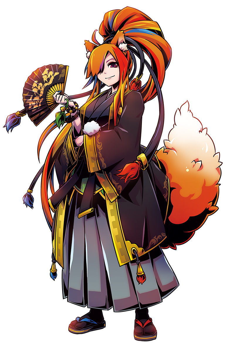 Jaibon 最近描かせてもらったicocoちゃんの立ち絵です 男袴と特攻服 Icoco 色隠小狐 Vtuber