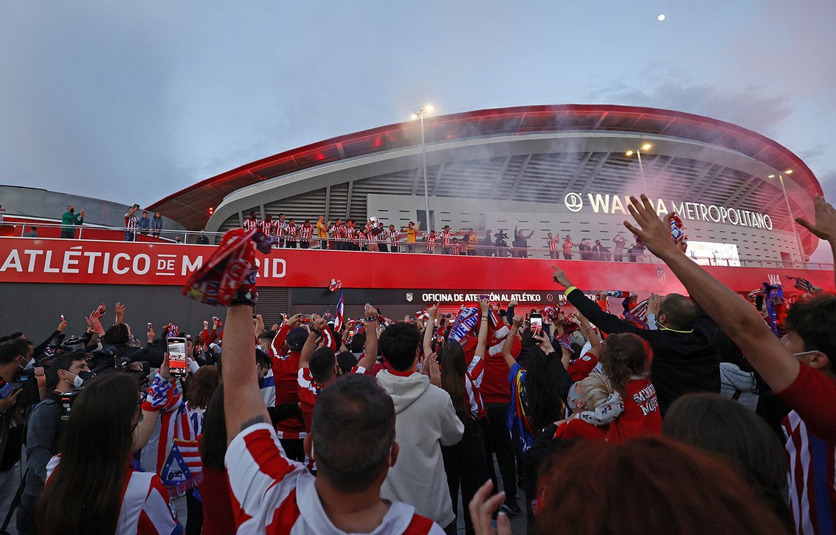 Gracias 𝗽𝗮𝗽𝗮́, por hacerme del Atleti.