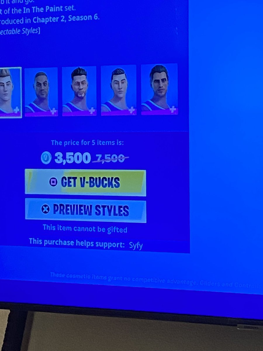 @Syfy_YT use code Syfy in the fortnite item shop!
