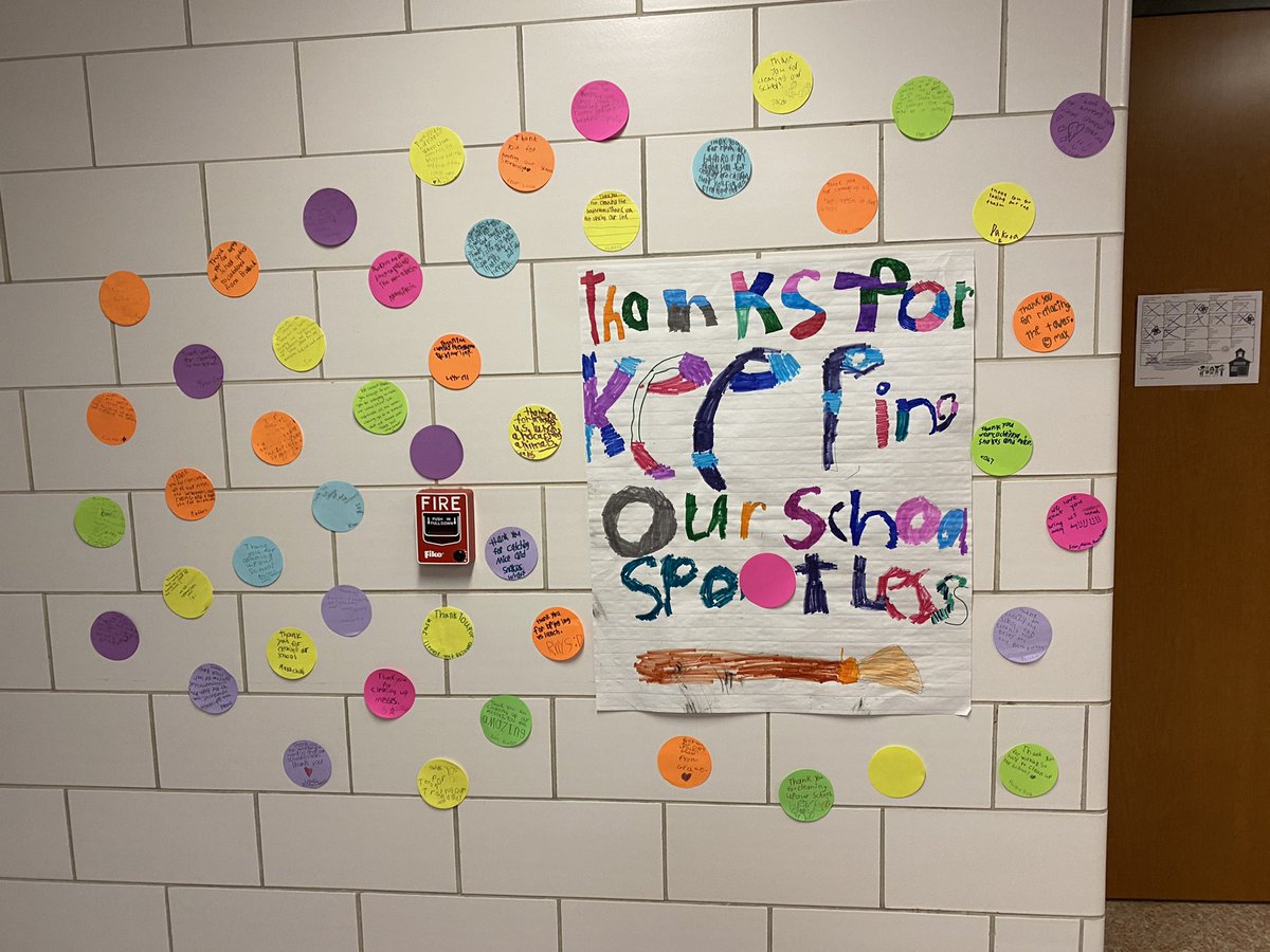 MissGentzler1's tweet image. Thank you to Mr. Ott and our awesome custodial staff for keeping our school safe and spotless! #143DayinPA #reCONNECTnycsd