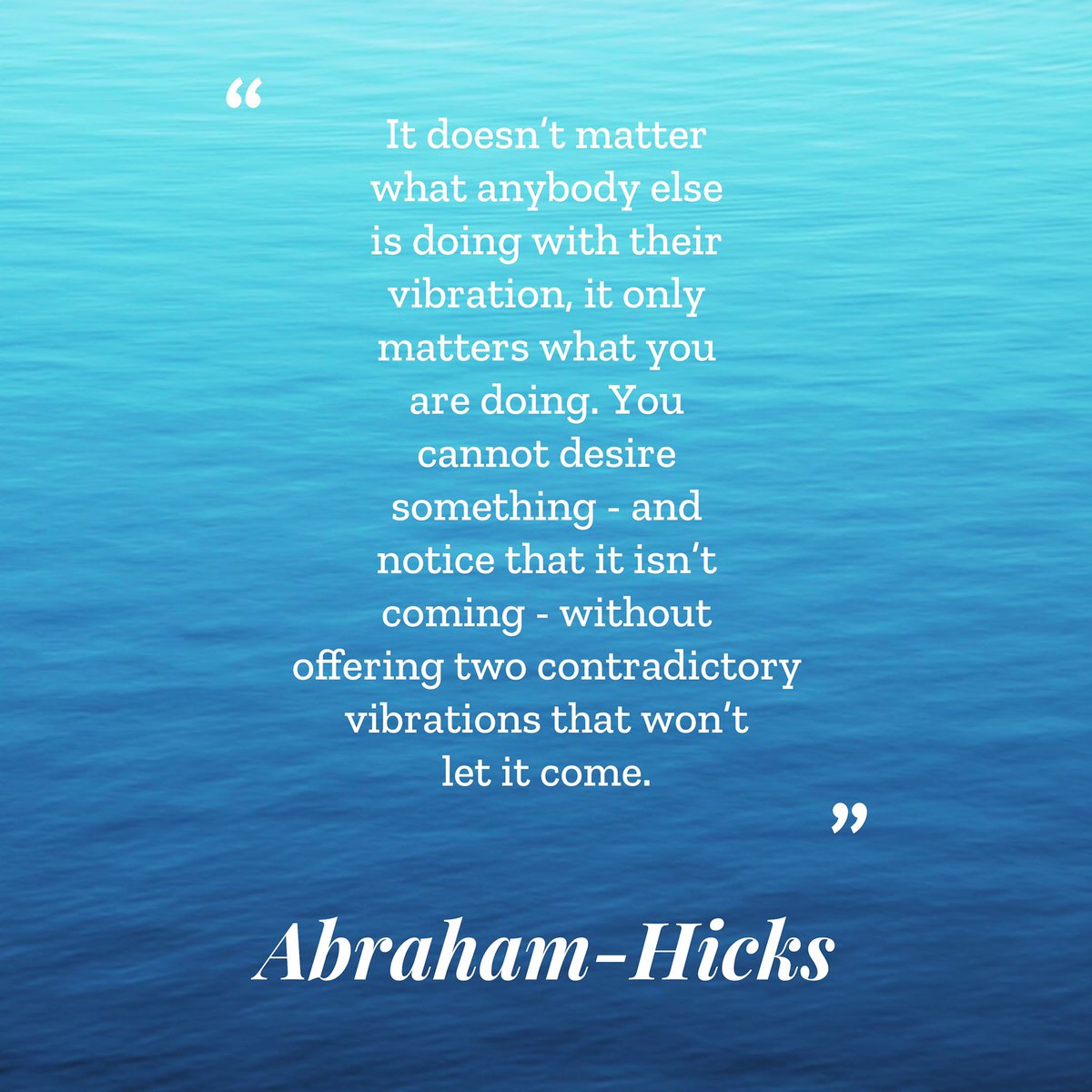 #AbrahamHicks