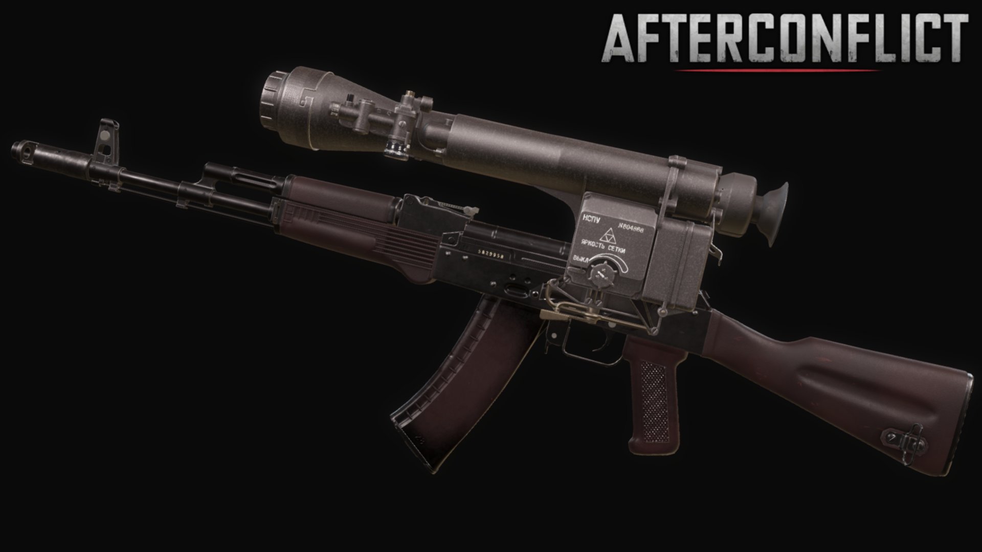 Afterconflict Out Of The Darkness A Scope Emerges Following On From Our Previous Preview Post Here S Our Fully Textured In Game Model Of The Nspu Scope If You Haven T Already Be Sure