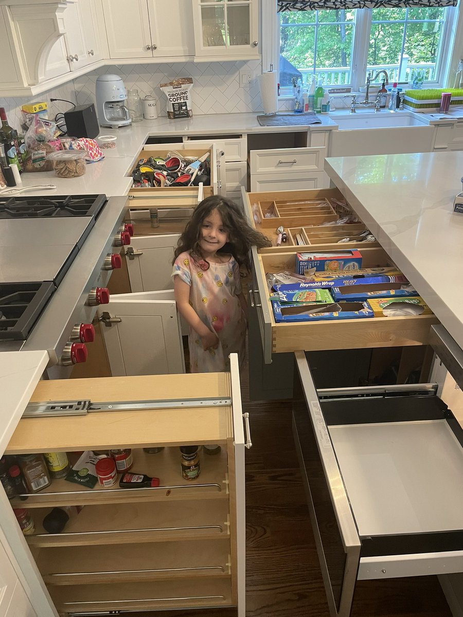 CodeyKevin's tweet image. Brooke taking to the new twins quite well.