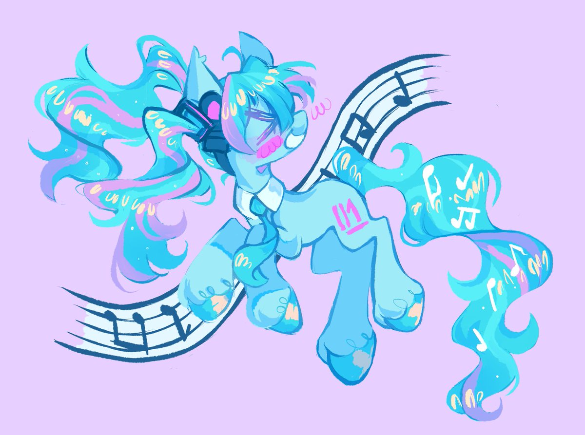 onionpwder's tweet photo. miku pony real #mlp https://t.co/FrJK9FAvL2