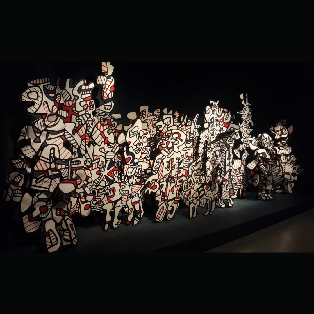 YogaWithPaul's tweet photo. London's cultural life gets back on track as museums and galleries are open. Which of the capital's treasures will you visit first? My first visit was Jean Dubuffet Brutal Beauty @barbicancentre Brilliant exhibition. 

Credit: Jean Dubuffet https://t.co/2WXN7V5bfN