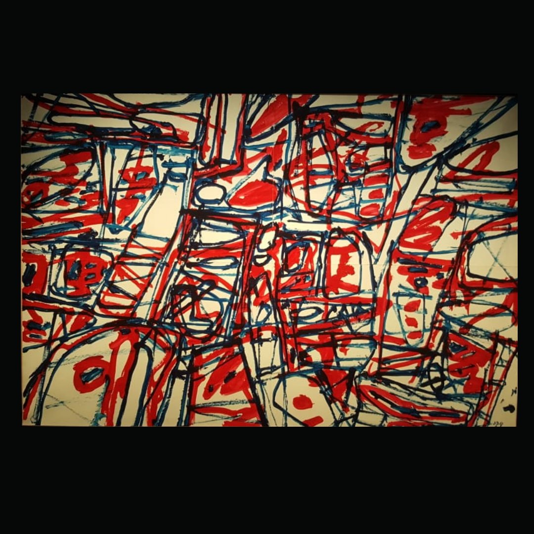 YogaWithPaul's tweet photo. London's cultural life gets back on track as museums and galleries are open. Which of the capital's treasures will you visit first? My first visit was Jean Dubuffet Brutal Beauty @barbicancentre Brilliant exhibition. 

Credit: Jean Dubuffet https://t.co/2WXN7V5bfN