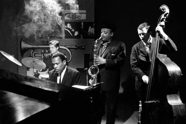 mctony's tweet photo. RT @JazzSketches: Ben Webster, Alex Riel, Kenny Drew and Niels-Henning Orsted Pedersen, Copenhagen, Denmark, 1965

📸 Jan Persson

#Jazz #BenWebster #AlexRiel #KennyDrew #NHOP https://t.co/M8SX98aU9p