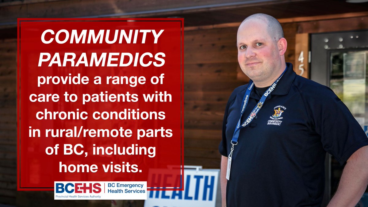 May 23-29 is #ParamedicServicesWeek. Our #paramedics have a variety of credentials to provide critical #patientcare every hour, every day, in every community across BC. Join us in celebrating these dedicated, agile professionals! #PSW2021 #EMS #ThankYou