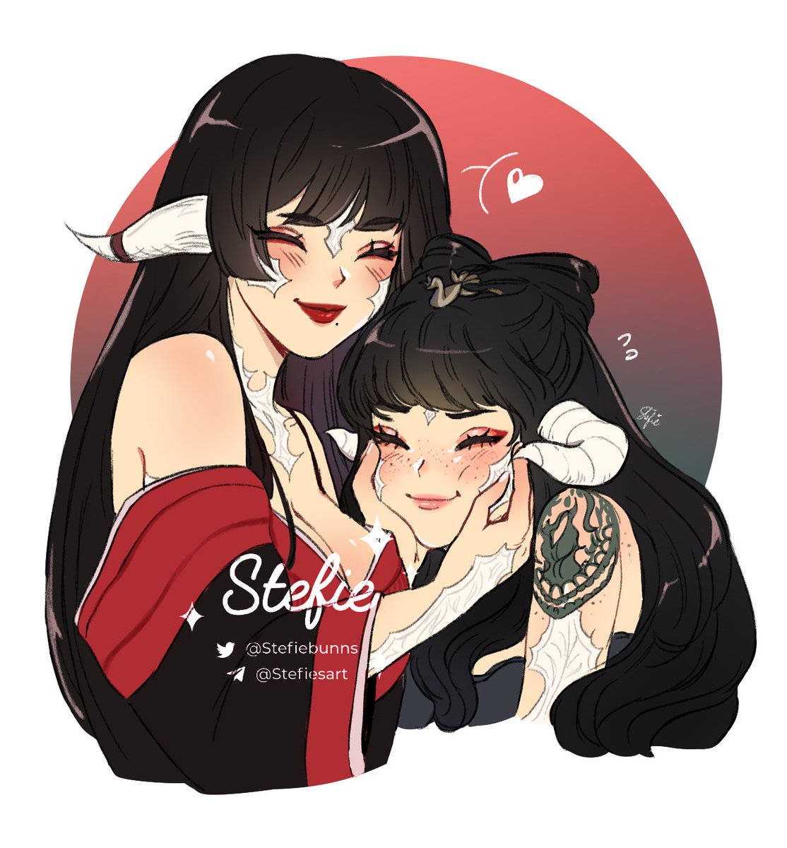 StephiArts's tweet photo. Some commissions I have done for @kittymoob !! (❁´◡`❁) https://t.co/JYZt9P9By1
