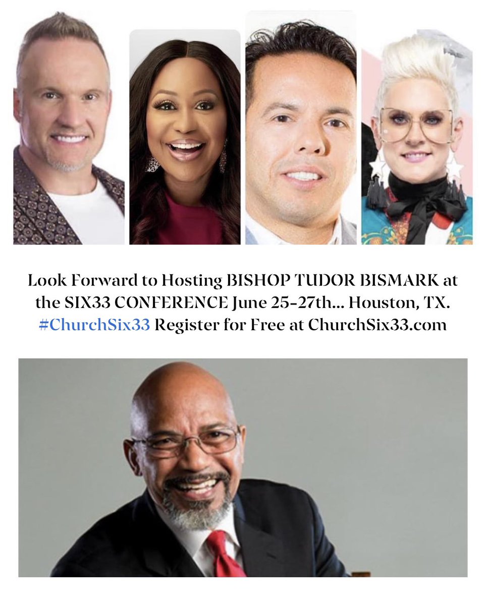 Join Us For the Six33 Conference in Houston, Texas June25-27th with RonCarpenter, Real Talk Kim Jones, Samuel Rodriguez, Dr Cindy Trimm &amp; Tudor Bismark... register for Free ChurchSix33.Com