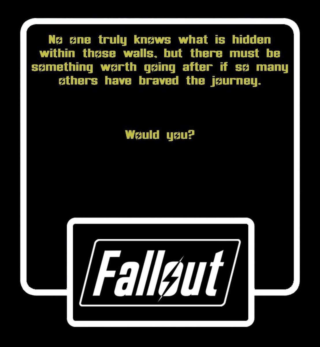 InitiativeOrder's tweet photo. Would you dare to enter the Museum of Astonishment? What do you think you would find? 

#fallout #ttrpg #scenesunday https://t.co/3o26dwpvcV