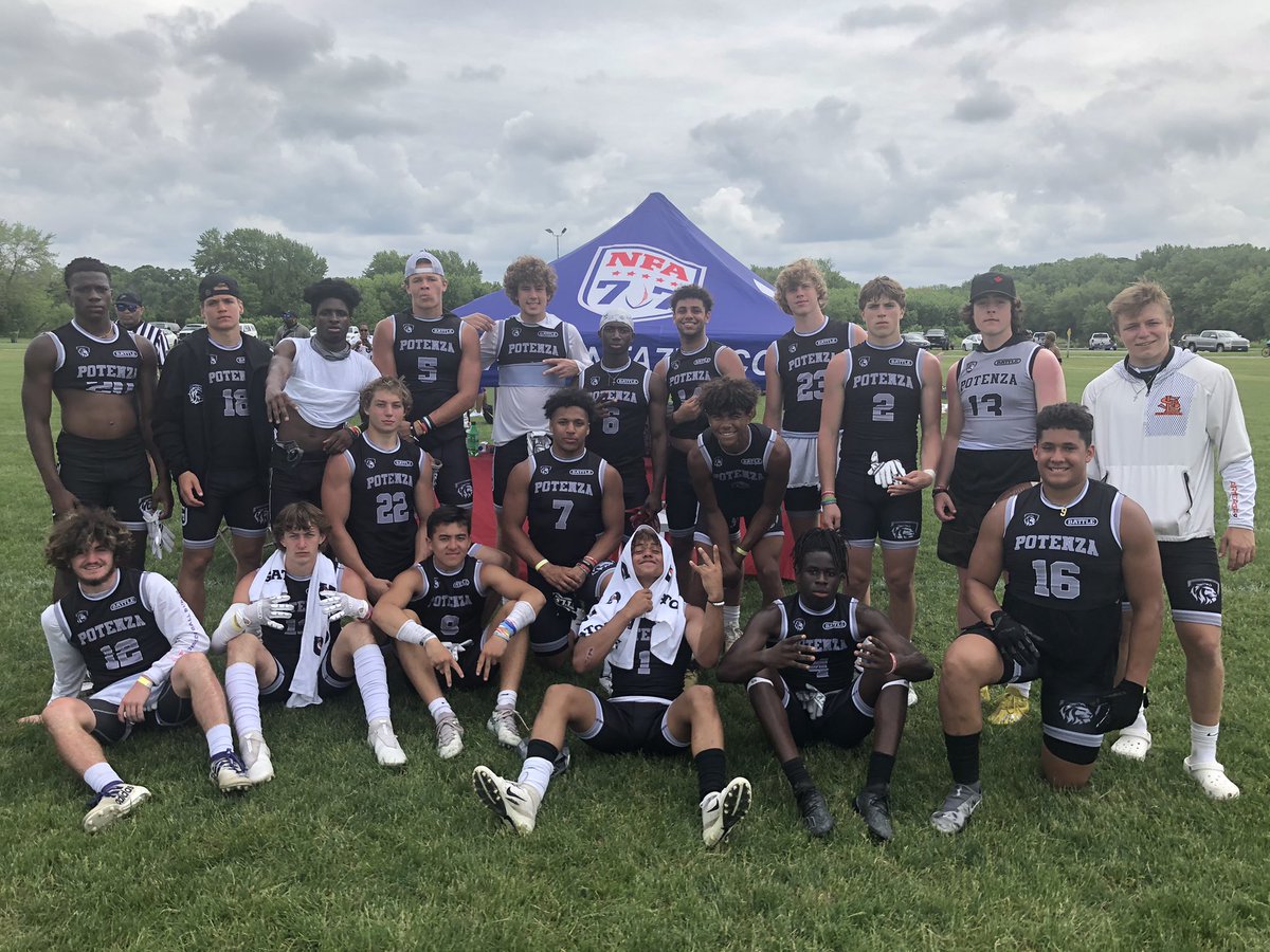 NFA7v7's tweet photo. Congrats to Midwest BOOM - Elite for going undefeated on the weekend and winning the #NFA7v7 Midwest Regional in the Club division!

Four other teams qualified for the #NFA7v7 National Championship:
1. The Show Dynasty
2. Midwest Boom
3. Team G.U.T.S. Blue
4. Potenza Sports Black https://t.co/VYANcJoen0