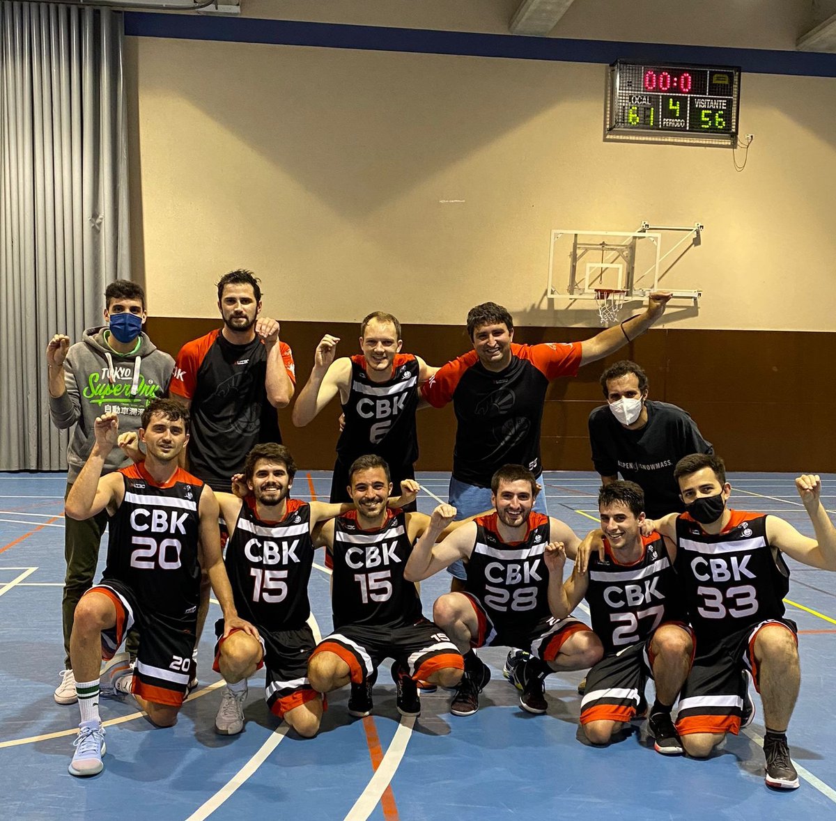 cbkobras's tweet photo. CB KOBRAS B 61 - BELLVOTGE 56. Victòria a la pròrroga dels nois del B contra els qui eren els líders invictes (i amb qui ara empatem). Uri amb 15 punts màxim anotador, Xabi (13p, 8 reb, 6as) ha estat l'MVP amb 17 de valoració (5 dels 8 jugadors han acabat amb 10+ de valoració) https://t.co/0kHf5xUvHO