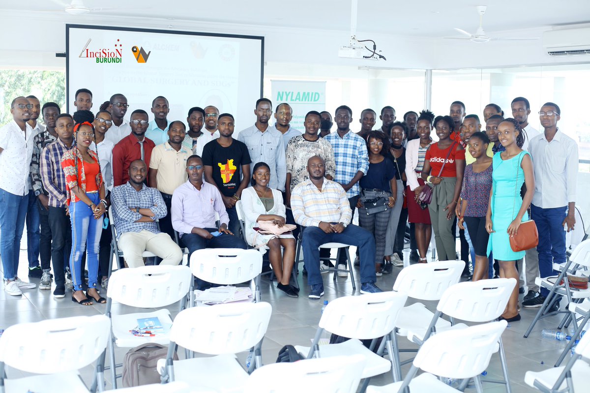 InciSioNBurund1's tweet photo. Attendees posed for a last picture, at the end of the day, engraving that memorable event for posterity.
We would like to thank all the organizations who proudly sponsored our event, Alchem for the place and @IngabireMdia1 for the perfect pictures of the event. https://t.co/iLS1rFj4UL