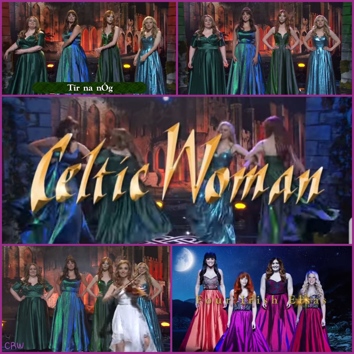 ClayRayWest1's tweet photo. @nbcsnl's Hilarious❗❗❗❗❗ @Celtic_Woman parody last night.
🎶🎻🍀💚 Laughs were had by all
#CelticWoman @MaireadNesbitt #postcardsfromireland #loveislaughter @ChloeAgnew @LambeLisa @lisakellysinger #fouririshElsas https://t.co/4TGaIqh3NH