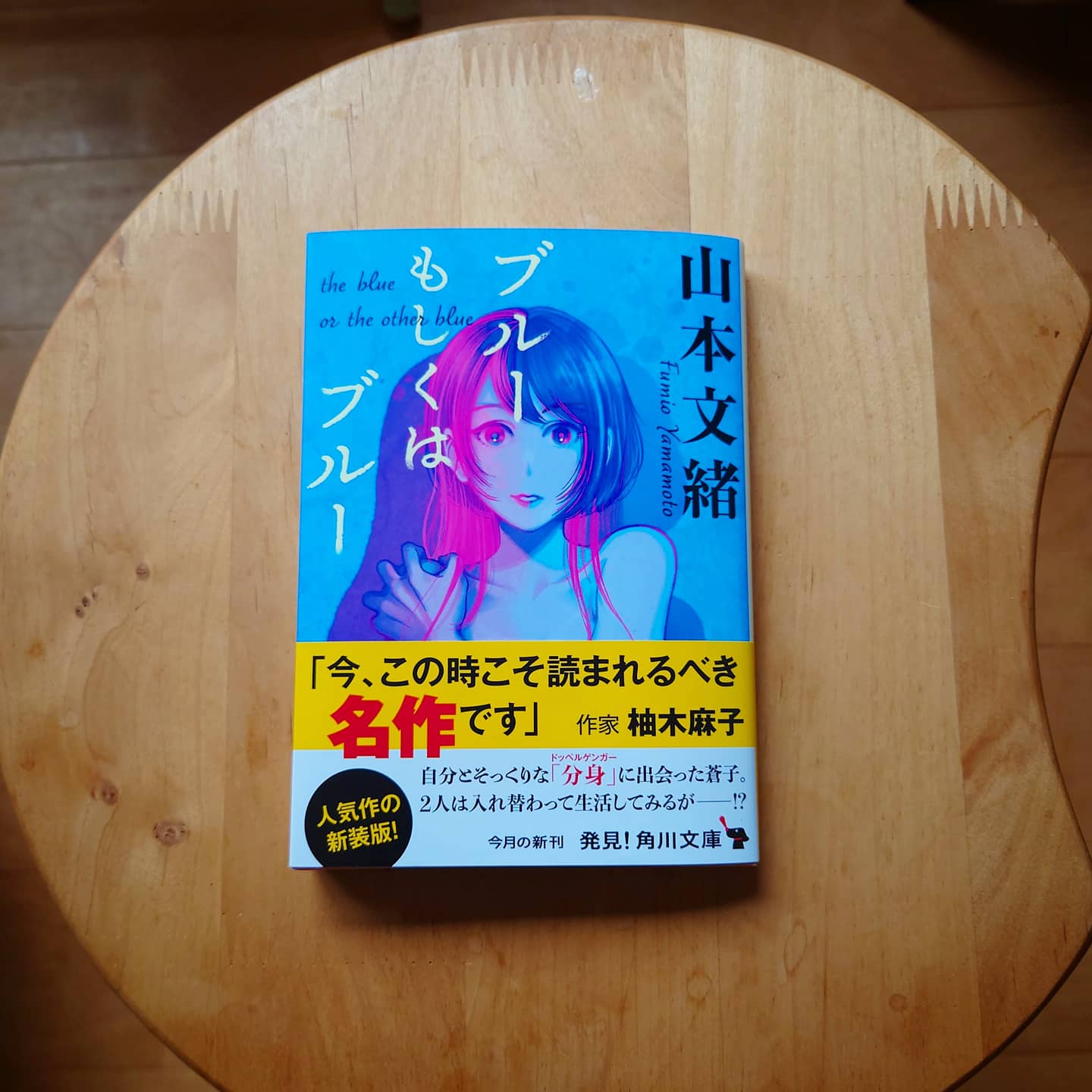 山本文緒 文庫 ブルーもしくはブルー の新装版が角川文庫より発売になりました 1992年に出た古い小説ですが 現代から見たこの作品のことを 柚木麻子さんが新たに解説して下さいました 書店さんで見かけましたら是非手に取ってみてくださいませ