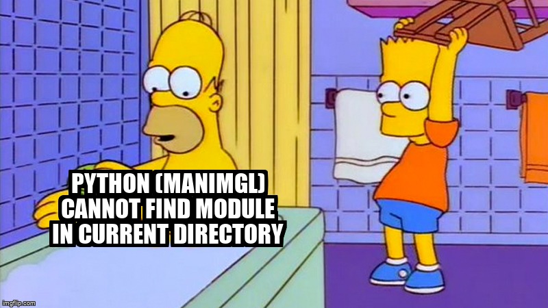 overflow_meme's tweet image. Python (manimgl) cannot find module in current directory stackoverflow.com/questions/6637… #manim #modulenotfounderror #python