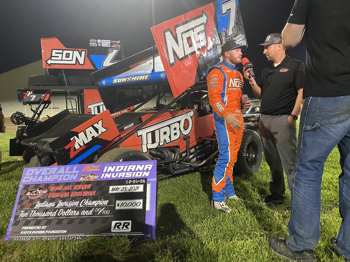ClausonMarshall's tweet photo. .@TyCourtney7BC and our @NosEnergyDrink Turbo #7BC is your #IndianaInvasion @ASCoC CHAMPION https://t.co/kdfnLH0SWu
