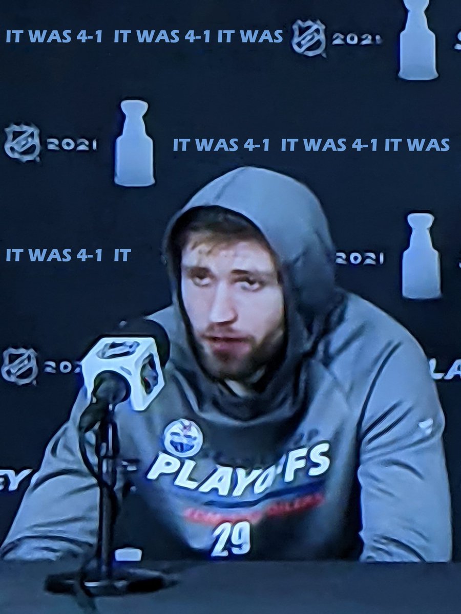 mattywalkers's tweet photo. @fakenewsshater Drai's face says the same #ItWas4-1 https://t.co/10GWfcZMD0