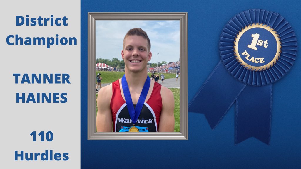 Congrats, Tanner! <a href="/WarwickTF/">Warwick Track and Field</a>