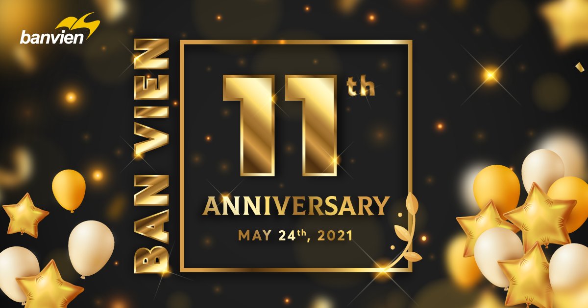 banvienco's tweet photo. 𝐇𝐚𝐩𝐩𝐲 𝐁𝐚𝐧 𝐕𝐢𝐞𝐧 𝟏𝟏-𝐘𝐞𝐚𝐫 𝐀𝐧𝐧𝐢𝐯𝐞𝐫𝐬𝐚𝐫𝐲!!

It has been exactly 11 years since 𝐁𝐚𝐧 𝐕𝐢𝐞𝐧 is established. Thank you for your engagement and collaboration through the years.

Looking forward to seeing our new achievements in the upcoming years. https://t.co/8XhWYwLAVV
