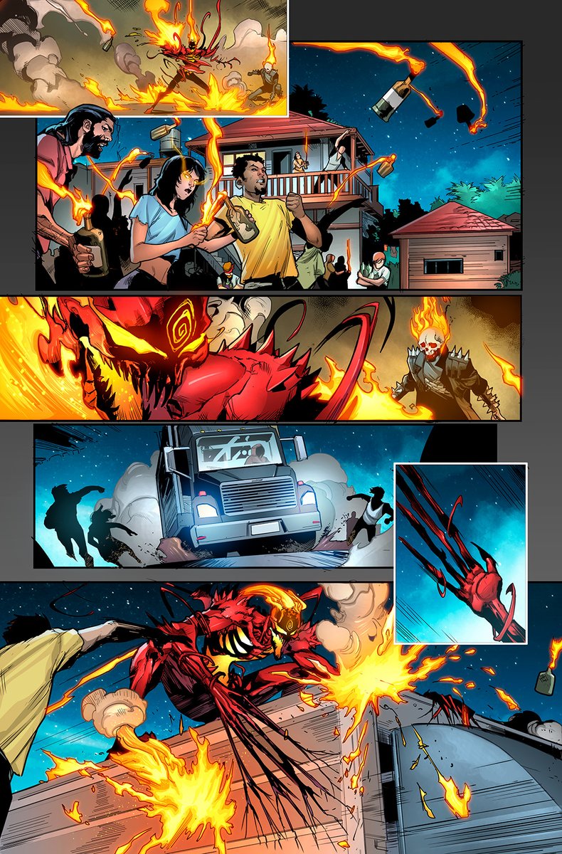 Absolute Carnage vs Ghost Rider Marvel 2019
Arte @JuanFrigeri
color @WalterP09958394 protobunker studios
@Marvel