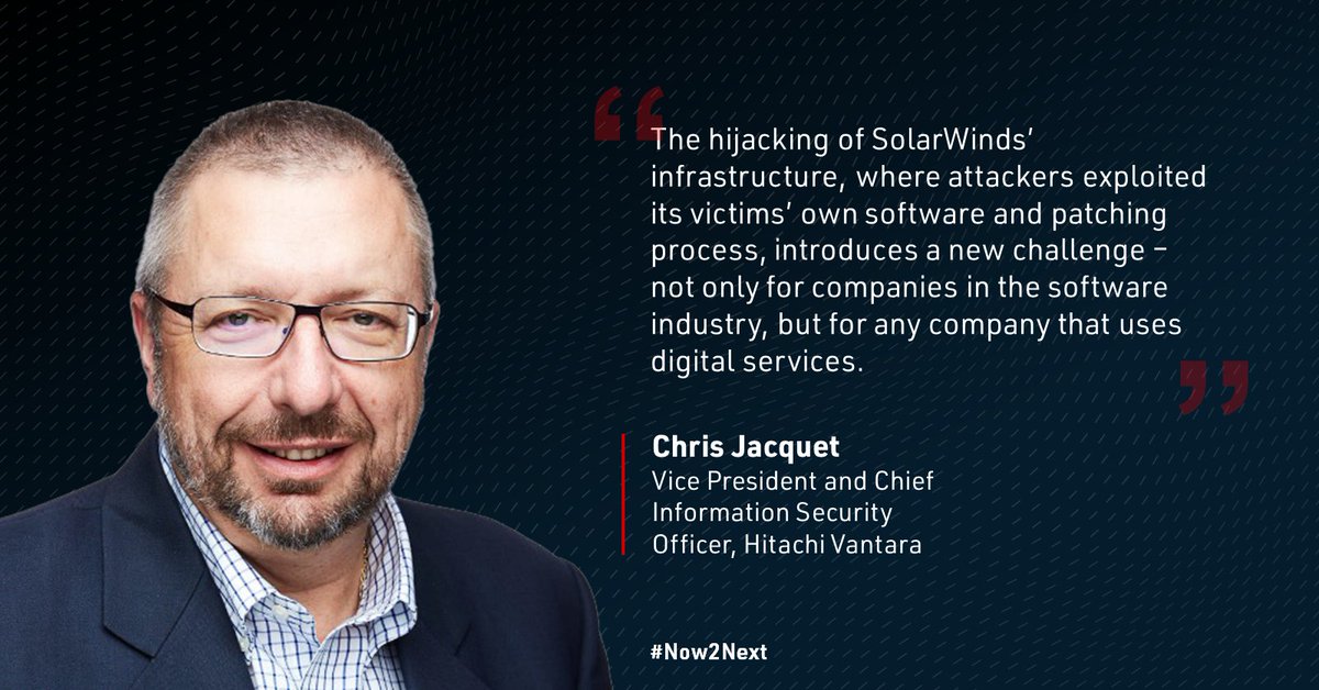 suvratkotia's tweet photo. Don’t leave your #cybersecurity to fate. Use these best practices from our Chief Information Security Officer, Chris Jacquet to keep your company strong against #security breaches: https://t.co/IfhzHimDNl #Now2Next https://t.co/WlVDRpnU7U