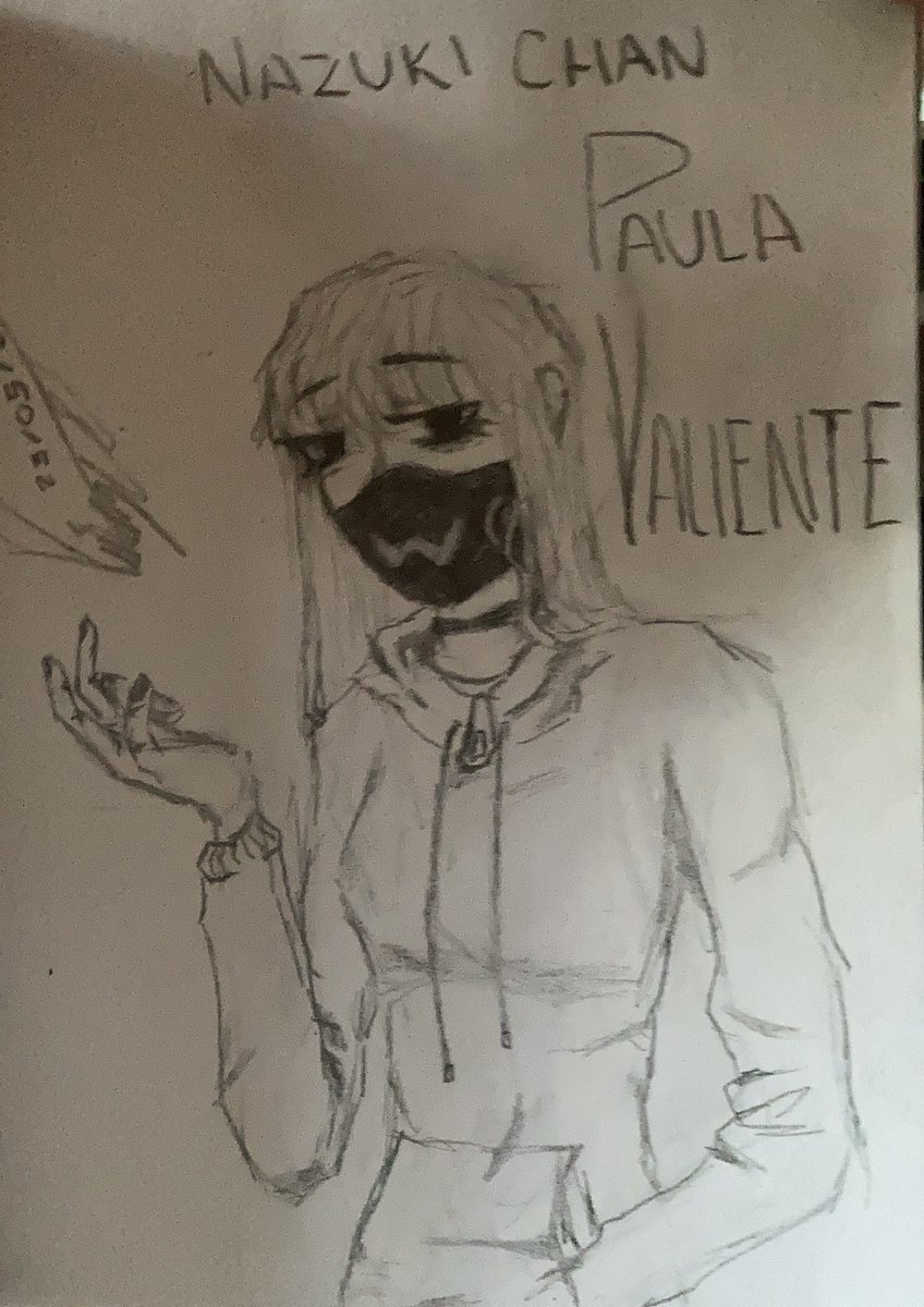 pinazel's tweet photo. Hice dos dibujos de @NasukiChan uno quise hacerlo realista y el otro mi forma común de dibujo. No son muy buenos pero me esforcé, espero que les guste ✋🏼 https://t.co/vaZ9srKq8w