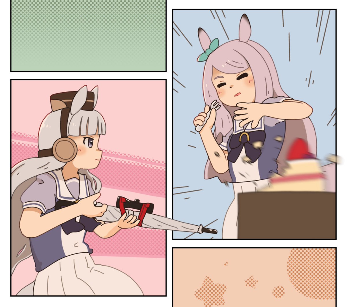 スナイパーゴルシ。
#ウマ娘 