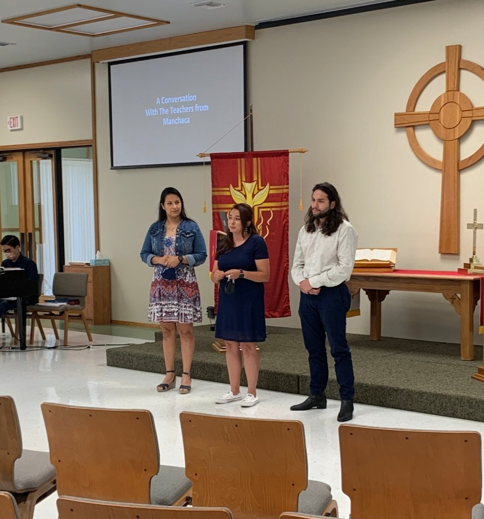 timelyearlyage's tweet photo. A huge CONGRATULATIONS to the St. John's Tutoring Program, Director Susan Duhon, and the AMAZING teachers at Menchaca Elementary School for navigating another successful school year! We are so proud of you all. Bring on 2021-2022 📚💡
@menchacamustang @MenchacaPTA @aisdparents https://t.co/oqWS0M3pZH