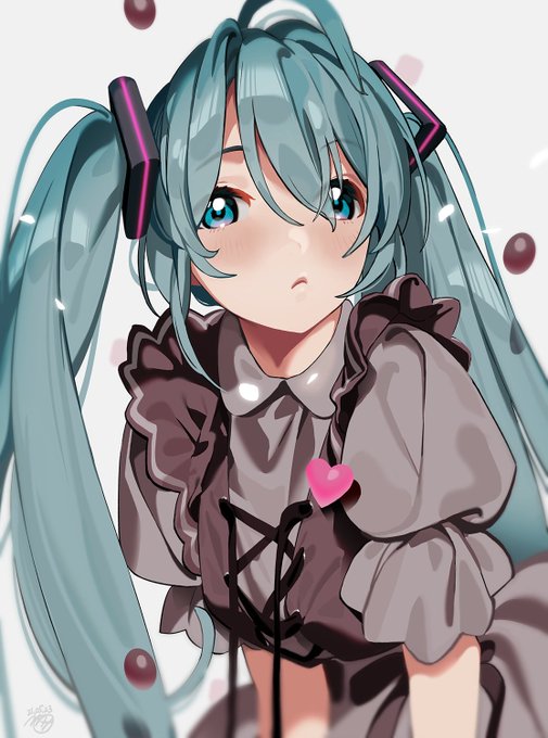 おめかしミクさん 
