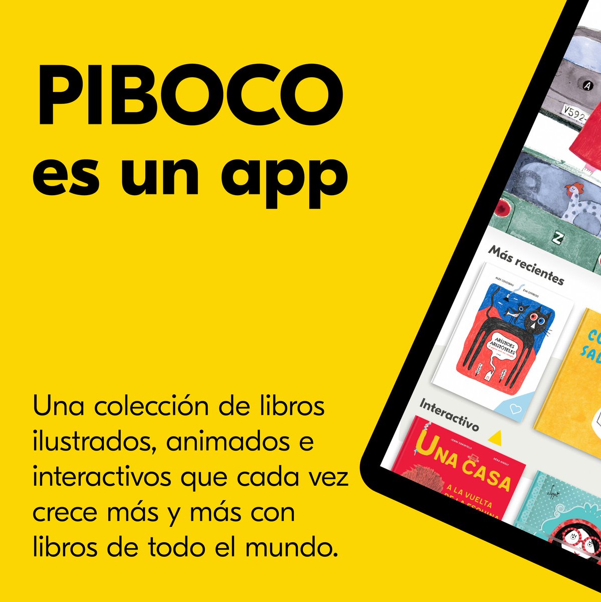 PibocoLatam's tweet photo. 🔥 Más del 𝟱𝟬% 𝗱𝗲 𝗱𝗲𝘀𝗰𝘂𝗲𝗻𝘁𝗼 en la suscripción anual
🎉 #PIBOCO es la única biblioteca digital con libros ilustrados, animados e interactivos de todas partes del mundo.
¡Pruébala ahora!
📚 ¡Accede a todos los títulos disponibles en la colección! https://t.co/3uLCoZikEz