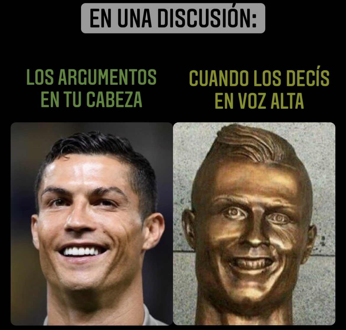 futness_'s tweet photo. La clásica  #memefutbol #cr7 #futbol #discusion https://t.co/jhZrTLGNu3