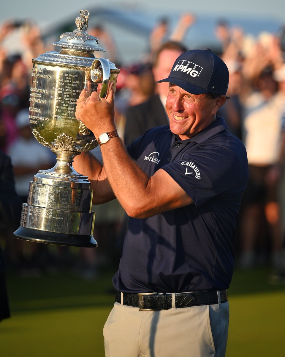 30 years ago, <a href="/PhilMickelson/">Phil Mickelson</a> won on TOUR for the first time.

Today he hoisted his sixth major championship trophy at age 50.