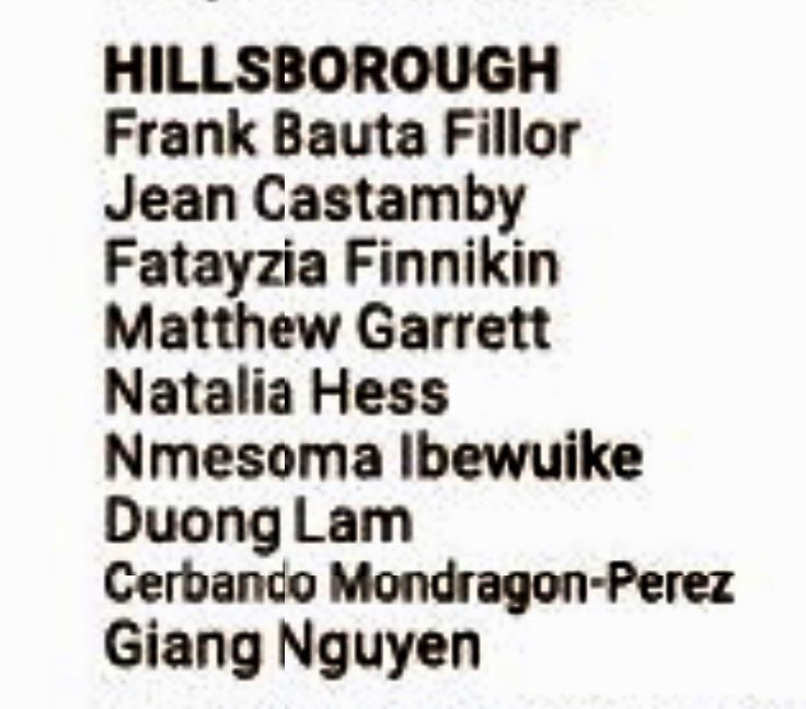 Congratulations to Jean Castamby for being recognized as a Tampa Times 2021 R. F. “Red” Pittman scholar!! Very proud of you Jean!!!
# WeAreTheBIGRED🐾🏀