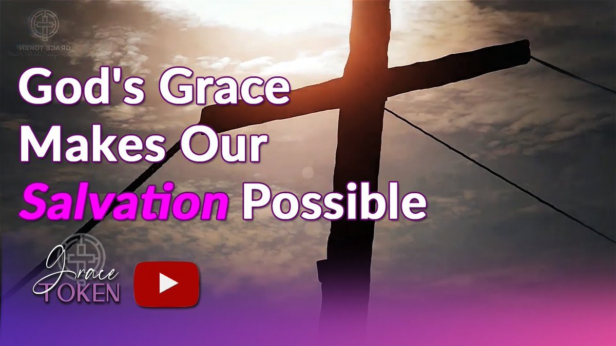 GraceToken1's tweet photo. Check out my latest video "God's Grace Makes Our Salvation Possible *God Is Good"

Watch Now: https://t.co/Bs2mJm5pOz https://t.co/DnuRbBmk2O