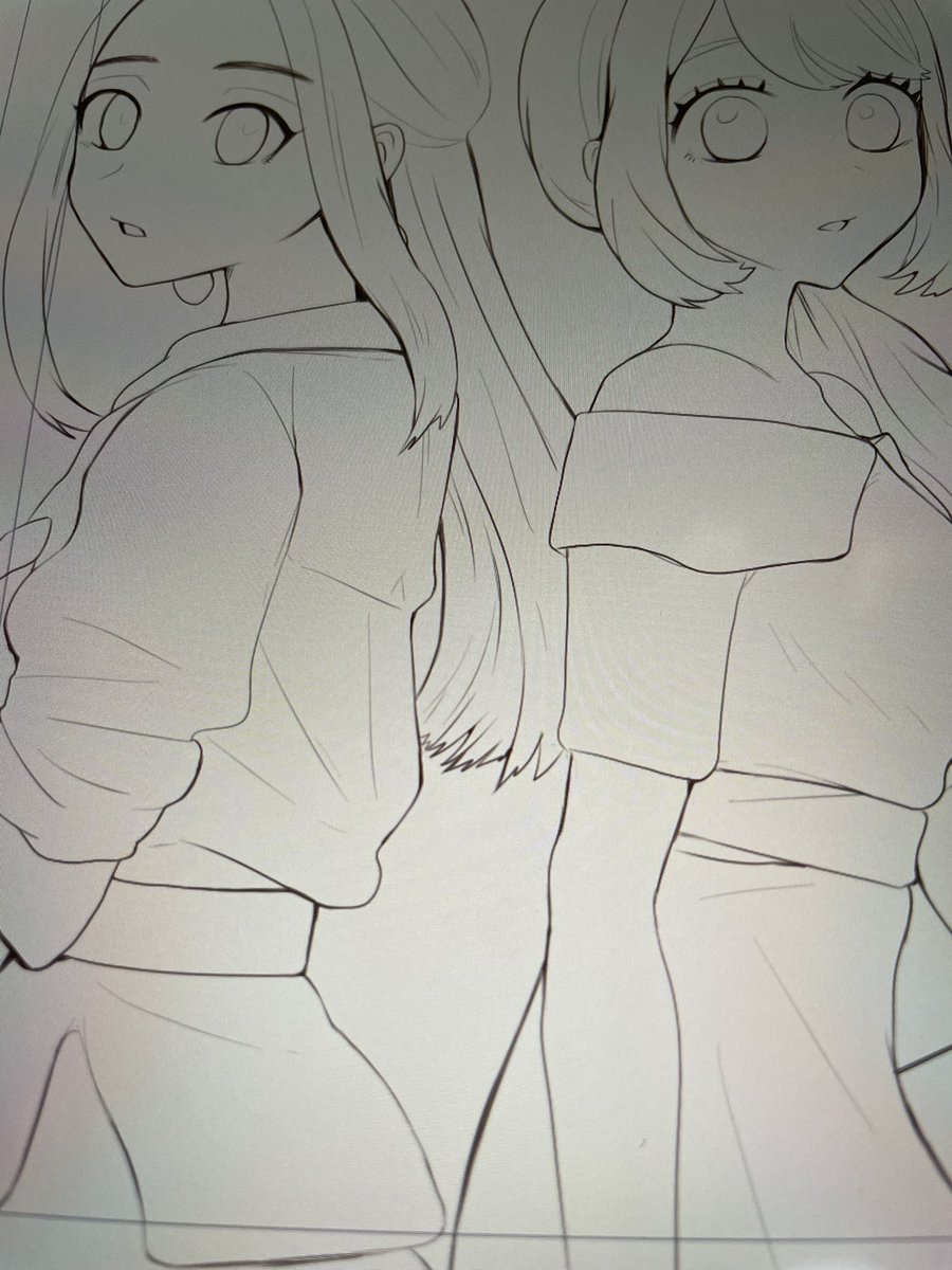 表紙描いてまーす✨ 