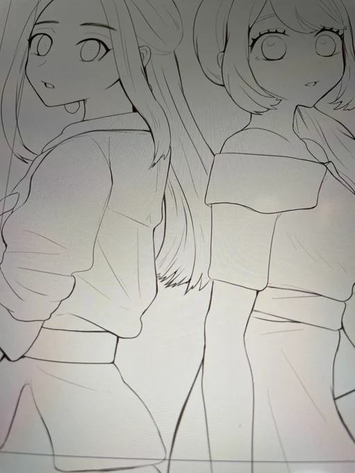 表紙描いてまーす✨ 