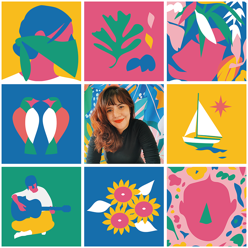 marieryyoung's tweet photo. Hi #artvsartist2021 !  I barely left home, coffee and I still going strong, bold color combos, and more new projects over @MezclaoStudio to share from this past year. https://t.co/nfWdlazPRU